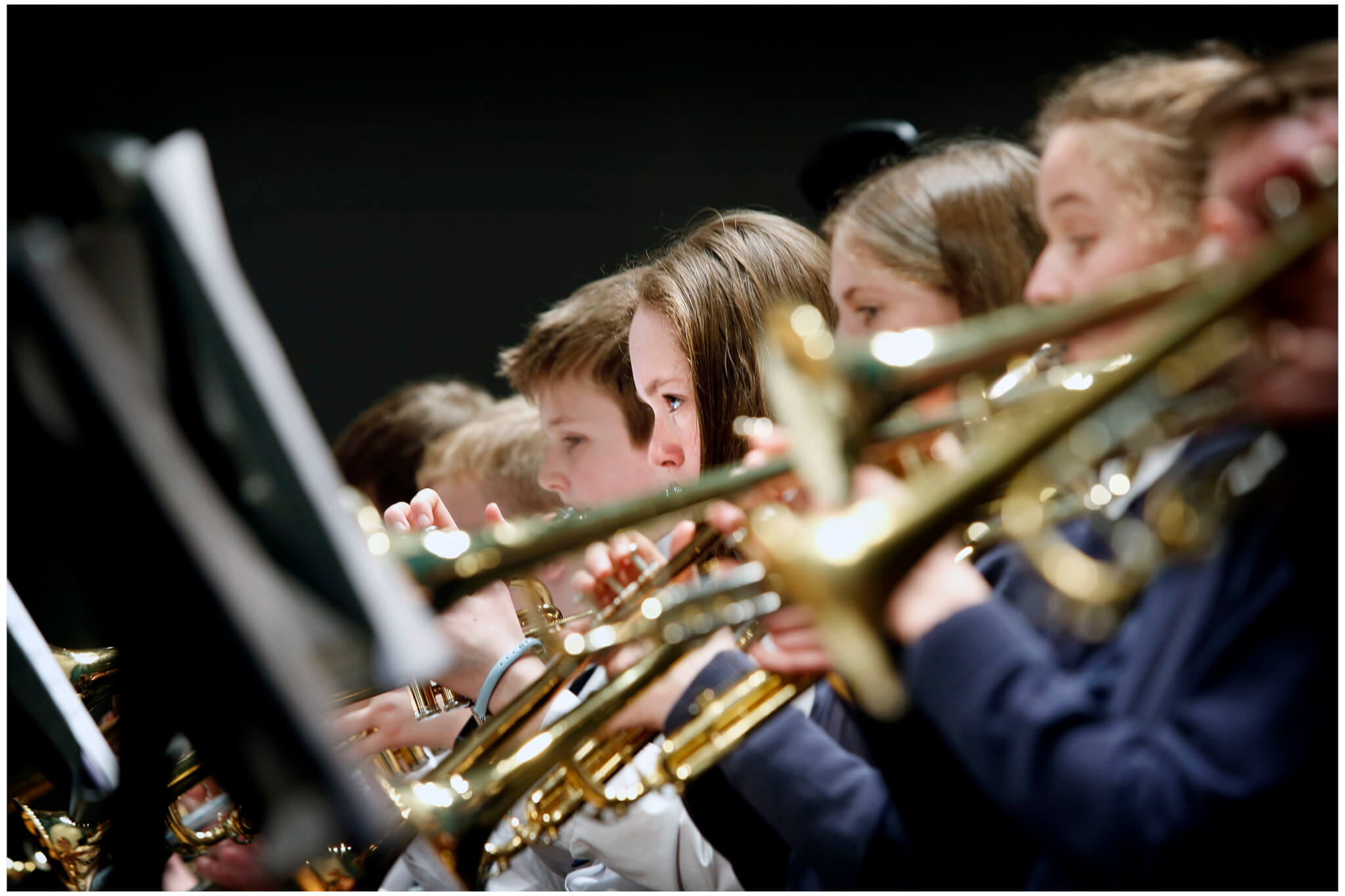 Heriot's brass band