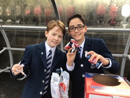 Pupil bake sale for CHAS