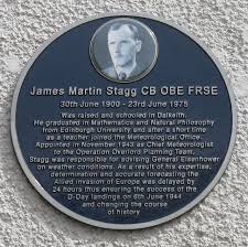 Plaque of James Martin Stagg