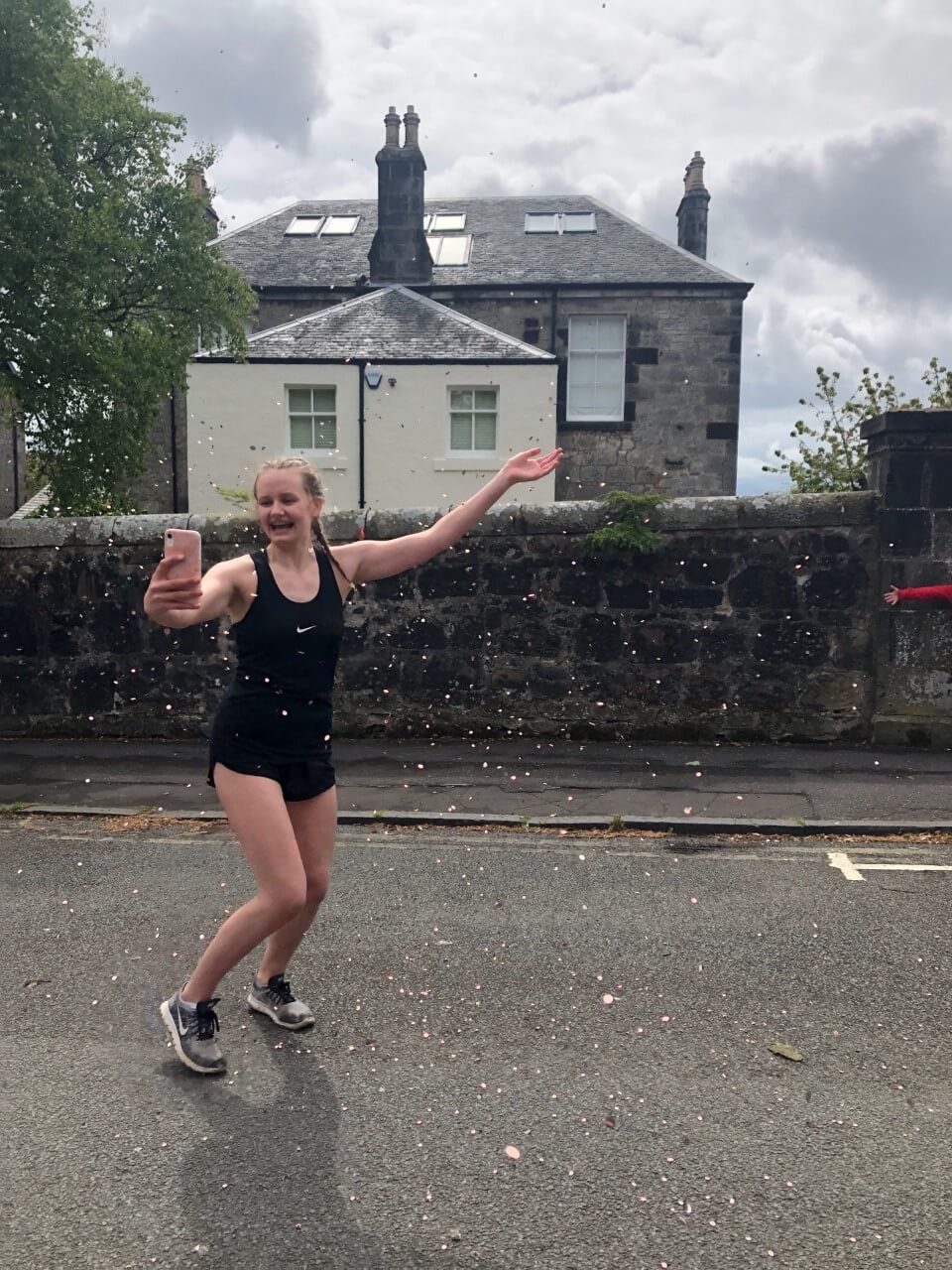 Niamh running