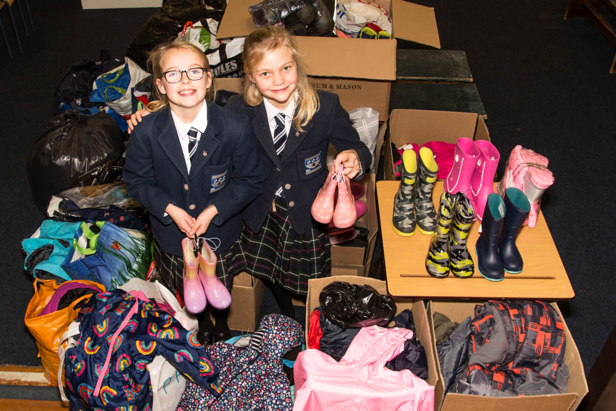P6 helpers for the fundraiser
